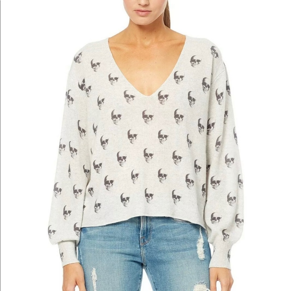 Skull Cashmere Sweater